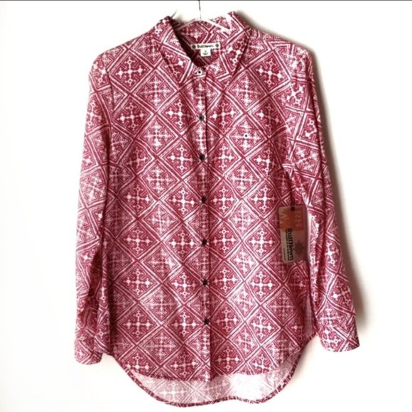 [Ruff Hewn] Button Down Top size S - Picture 1 of 8